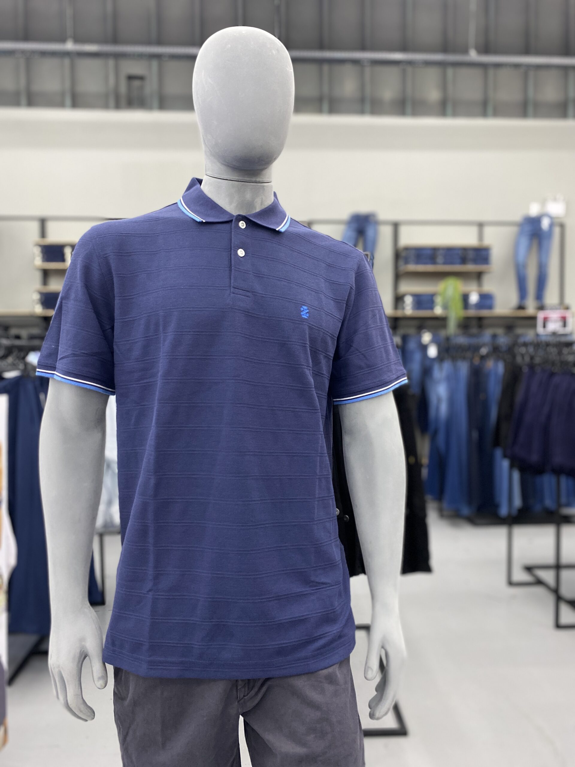 Camisa Polo Azul Marinho