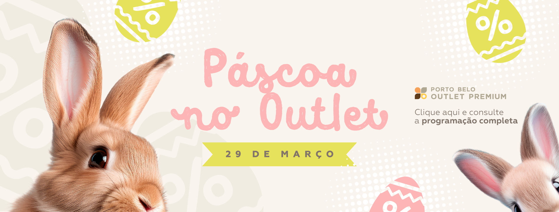 Imagem Páscoa Porto Belo Outlet Premium