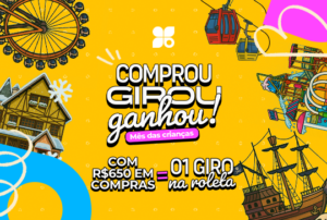 Porto Belo Outlet Premium: Comprou, Girou, Ganhou! E garanta um Ingresso para um dos Melhores Parques de SC!