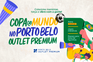 Porto Belo Outlet cria ponto de encontro para troca de figurinhas da Copa 2026