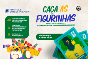 Caça às Figurinhas no Porto Belo Outlet Premium
